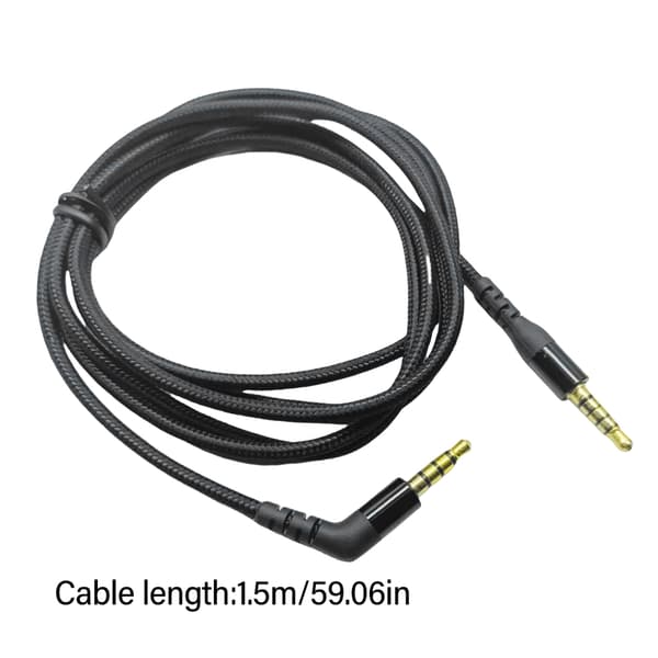 Nylon lydkabel til Arctis Nova7 og Arctis NovaPro hjemmeversion