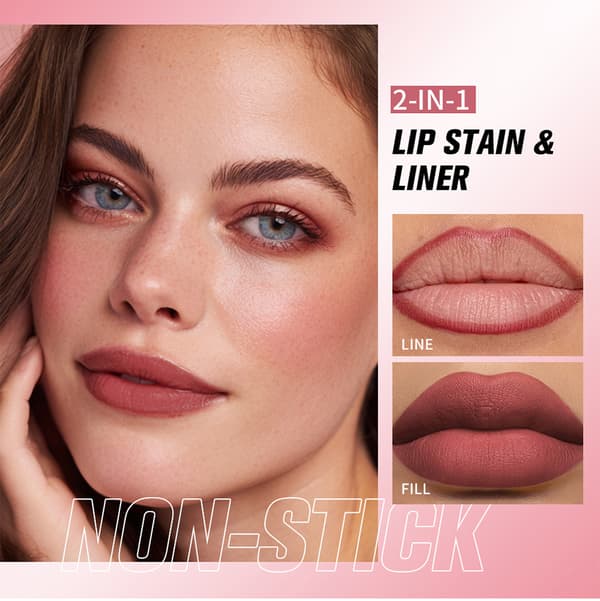 Lakerain Lip Contour Lip Stain - Bedst sælgende læbefarve med langvarig farve