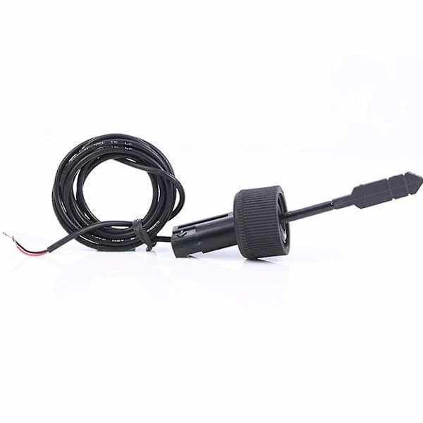 Vandstrømsafbryder Sensor Vandstrømskontrolafbryder Præcisionsregulator Stabil 1 stk-Sort
