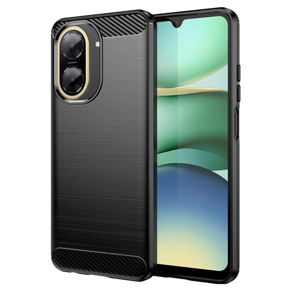 Xiaomi Redmi A5 4G Armor Carbon Cover - Flere farver Sort