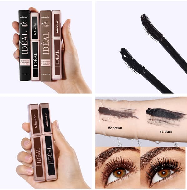 Den nye Lakerain Volumizing & Lengthening Mascara: Krøller naturlig, smittefri, multi-effekt mascara.