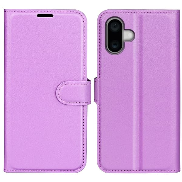 Klassisk iPhone 16 Plus cover - Lilla Lilla