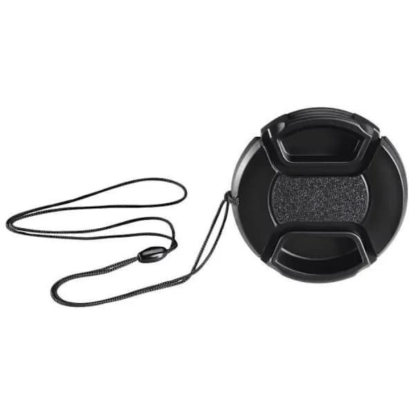 Objektivdæksel - HAMA - Smart-Snap - 46 mm - Sort - Holder inkluderet