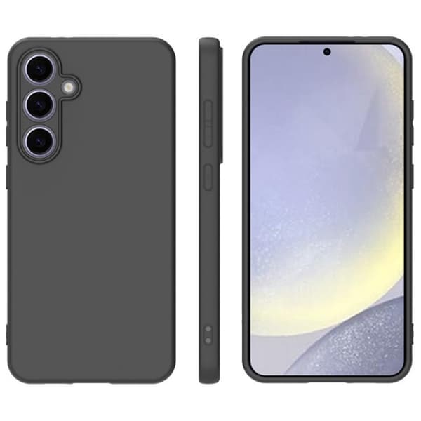 Til Samsung Galaxy S24 FE Shell TPU Telefoncover Sort