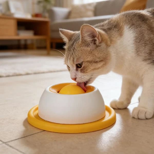 Hundleksak för slickning, slickskål för hundar, slickplatta för våtfoder med sugkopp Katt