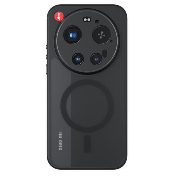 Matte Skin-touch Cover til Xiaomi 17 Ultra - Sort Sort