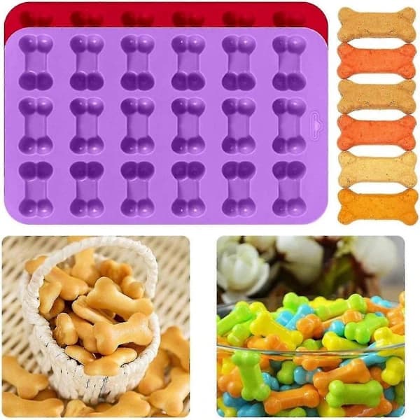 5 deler hundekjeks bakeform hundegodbiter silikonform bakematte hundekjeks kutter