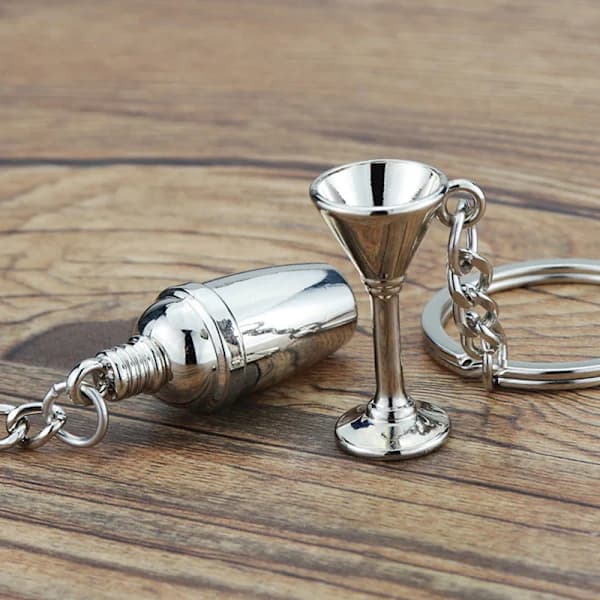Mode Personlighet Bar Vinutrustning Bartender Nyckelring Party Present A1