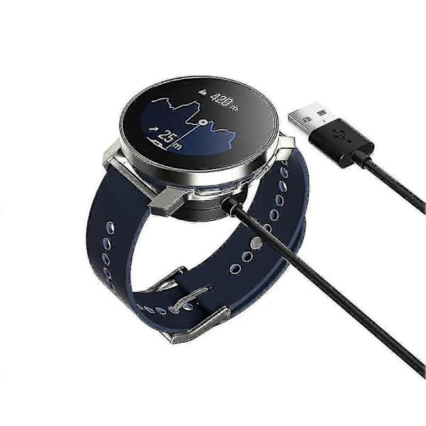 Ladekabel for 9 Peak Smartwatch, Dockingstasjon, Strømadapter, USB-ladekabel for 9 Peak 3
