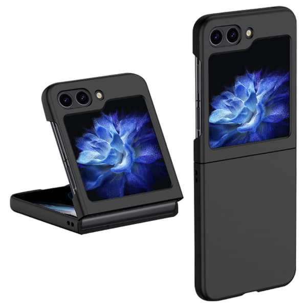 Hårdt etui gummibelagt Samsung Galaxy Z Flip 5 Sort