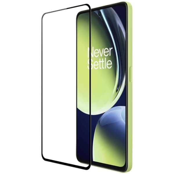 OnePlus Nord CE 3 Lite 5G Full Coverage Herdet Glass Skjermbeskytter - Svart