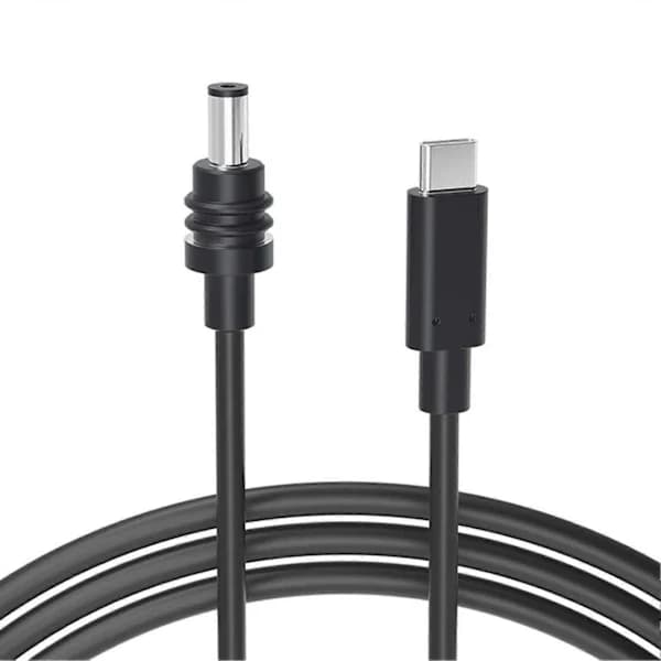 Til Starlink Mini USB C til DC 5,5 mm x 2,1 mm strømkabel, 20V 100W opladerkabel, erstatningskabel til Starlink Mini dele, størrelse 2m