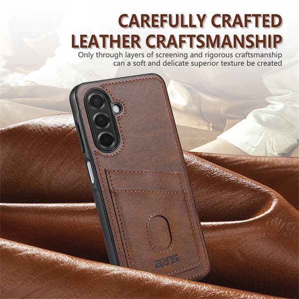Samsung S25 FE AZNS K1 Kortholder Etui - Sort Sort