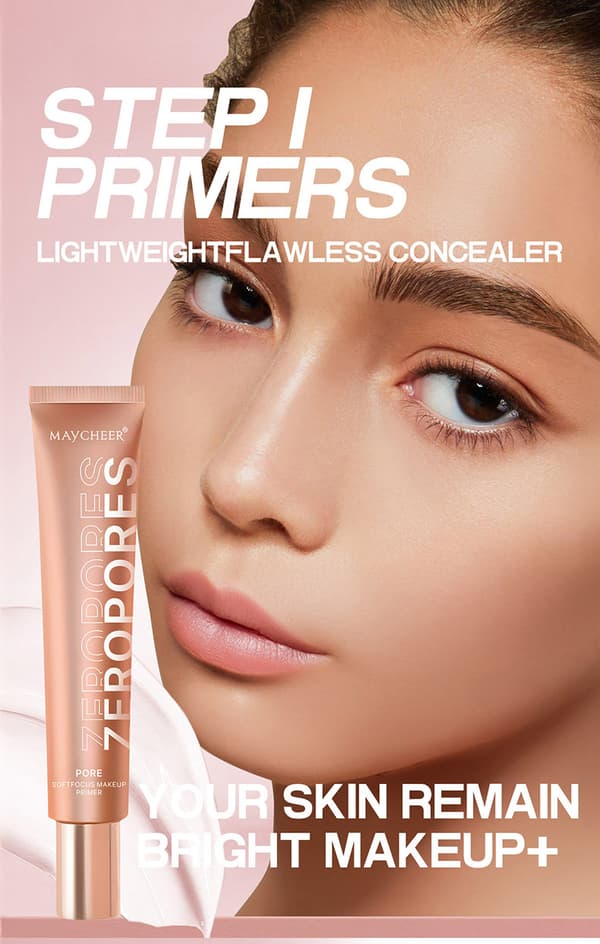 Meixi'er Invisible Pore Soft Focus Makeup Primer - Concealer, Moisturizer, Isolation, Base Makeup - Bestseller