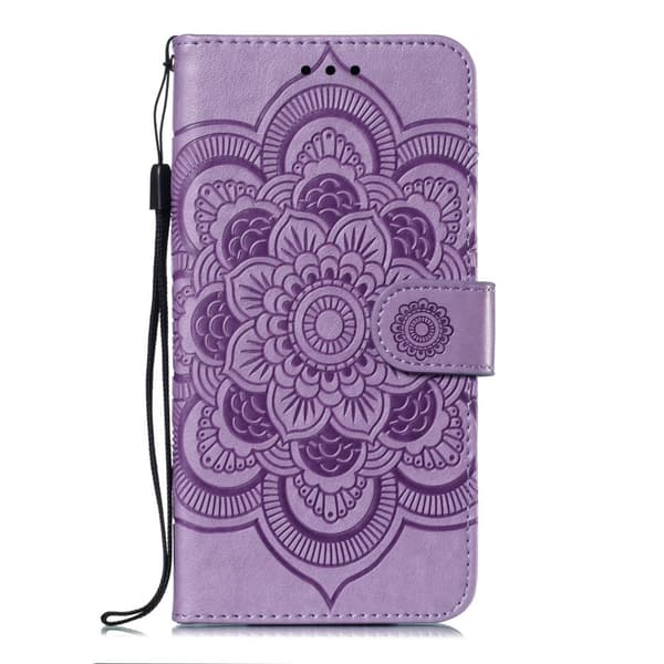iPhone 7/8/SE (2020/2022) - Mandala Plånboksfodral - Lila Lila