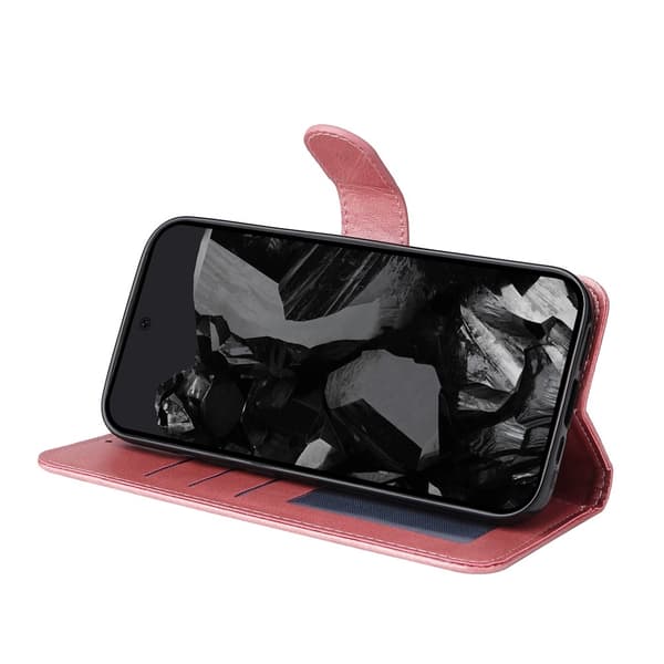 Google Pixel 10 Pro XL PU læderpung etui - Flere farver Pink