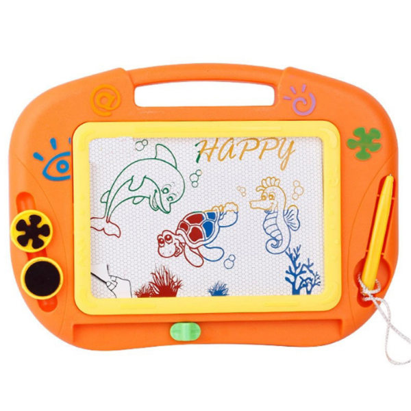Magnetisk ritbräda-presenter för flicka/pojke, raderbar doodle Etch skissande skrivblock Resespel för barn i bilen, tidig utbildning inlärningsförmåga
