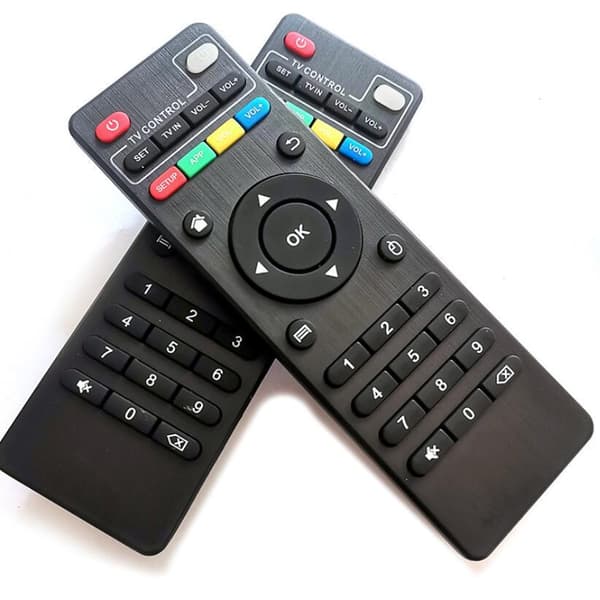 Universal IR Android TV Box fjernbetjening erstatning sort one size