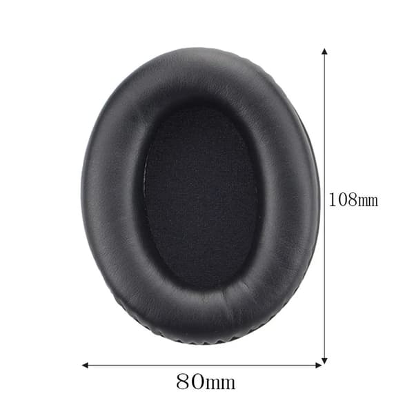 Øreputer for HyperX Cloud Core / Stinger / Flight / FlightS / Alpha / Silver / X / Pro / I / II Hodetelefoner Hodebånd Svart Rød Flanell