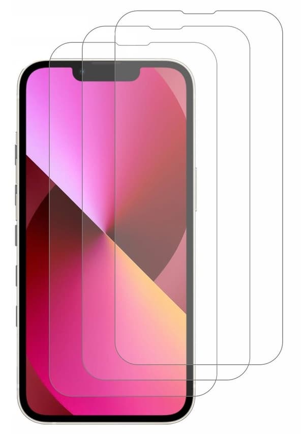 3-pakkaus - iPhone 13 Mini karkaistu lasinen näytönsuoja