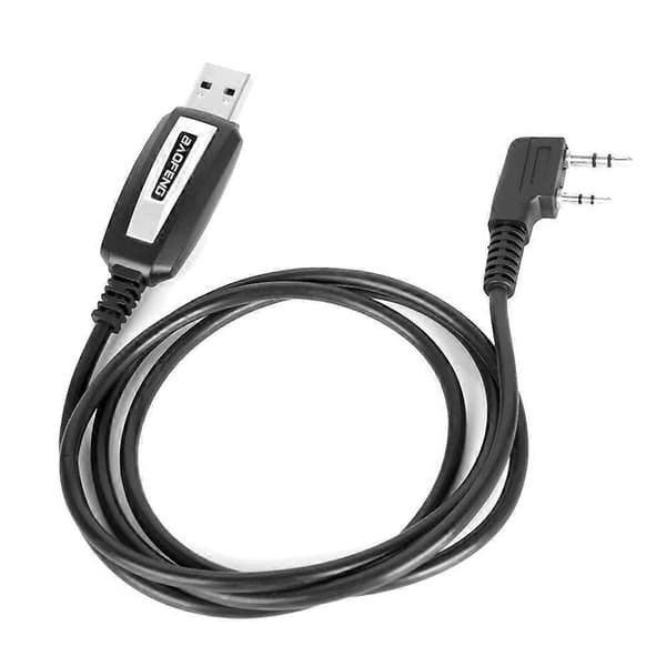 BAOFENG Universal 2-bens USB-programmeringskabel til Puxing/Baofeng/Wouxun Bil Walkie Talkie