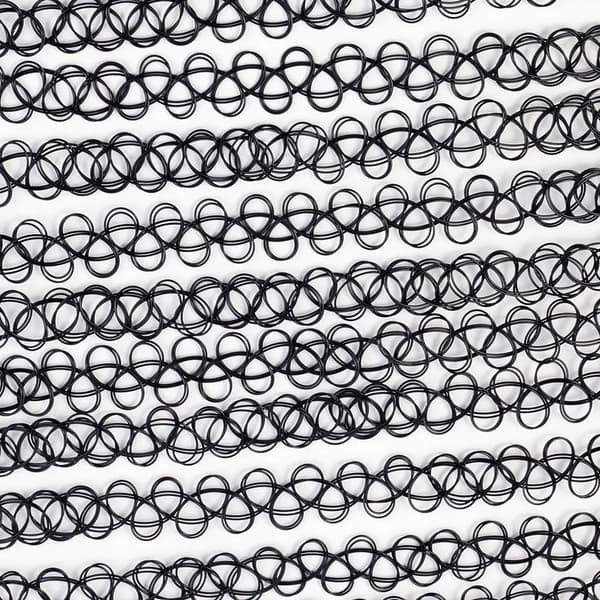 Choker Halskæde - One size Sort one size