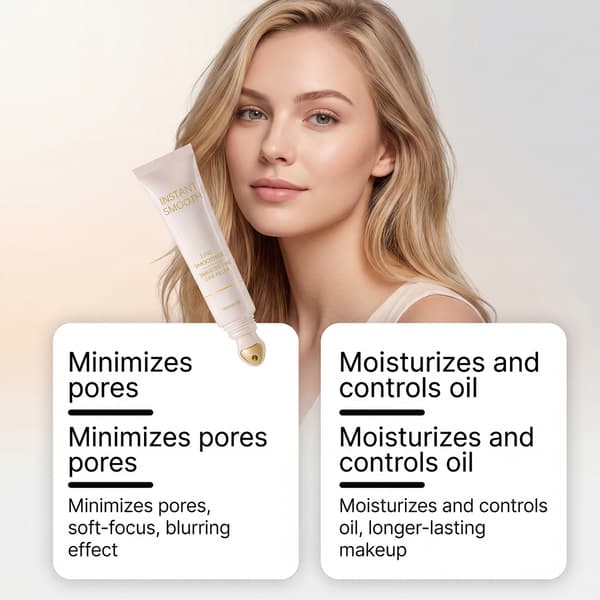 Instant Smooth Line Smoother Primer, 15g - Målrettet utfyller for fine linjer og poreminimerer