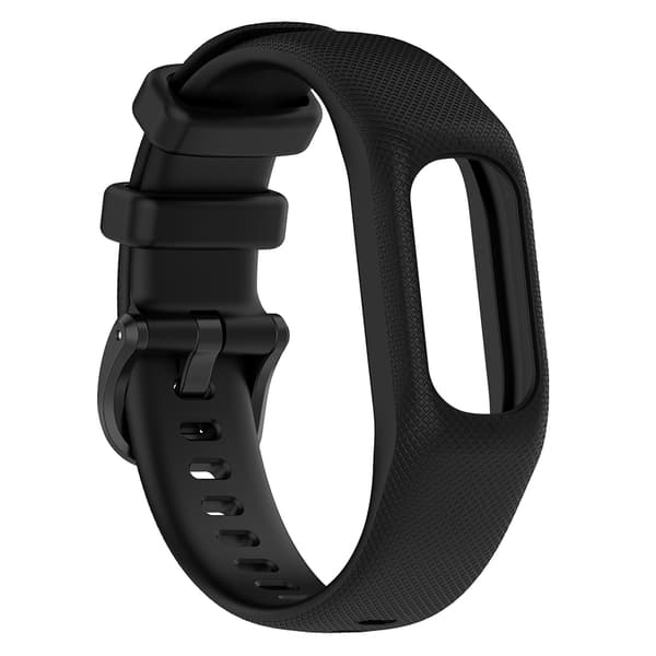 Silikonerem til Garmin Vivosmart 5 - Sort, størrelse M