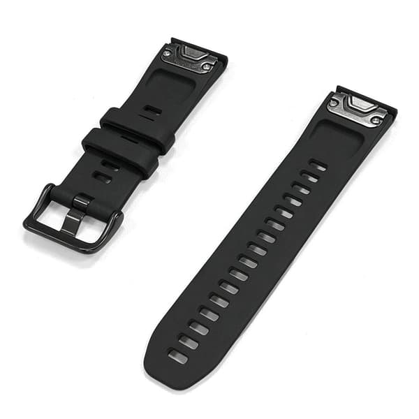 Urrem til Fenix 7S/6S/5S, Instinct 2s 20 mm Sort Sort