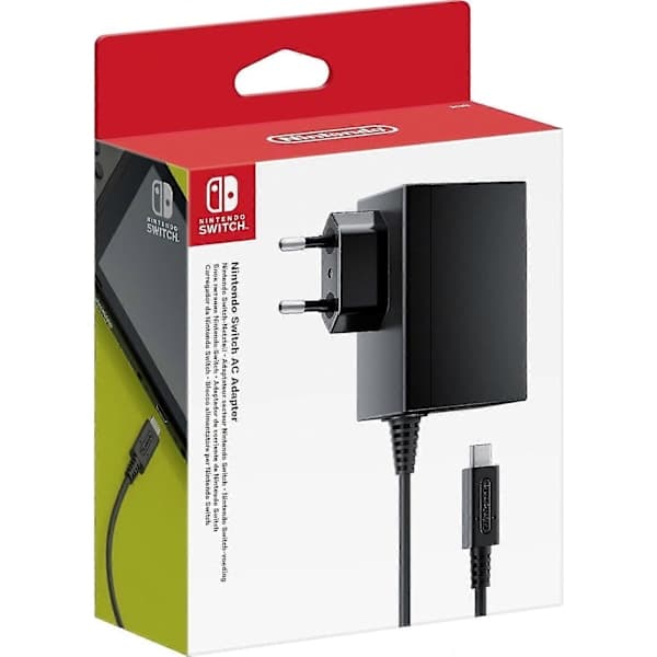 Nintendo Switch AC-strømadapter