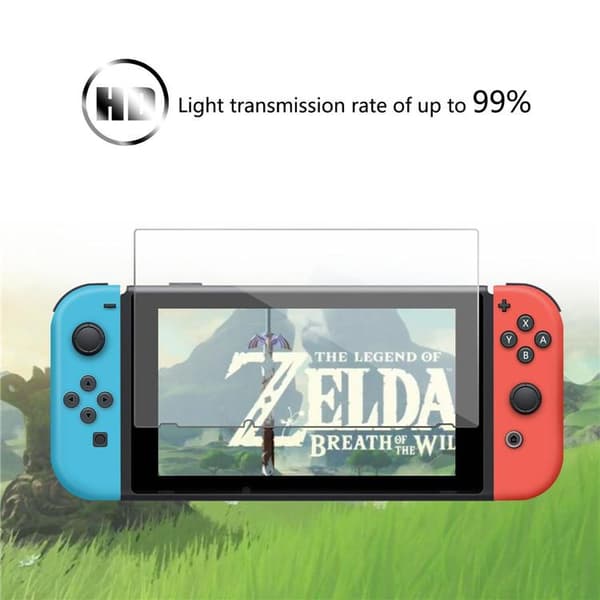 Nintendo Switch Skärmskydd: Repfritt & Fräscht Spel Transparent