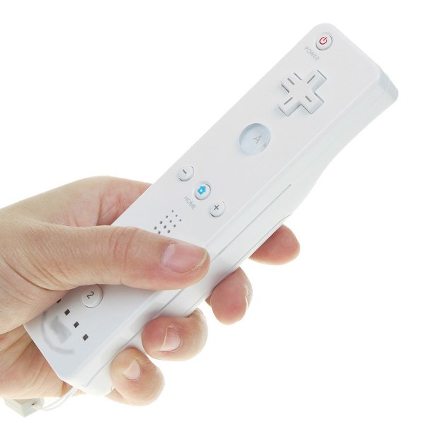 Trådlös fjärrkontroll med silikonfodral Case för Nintendo Wii spelkonsol