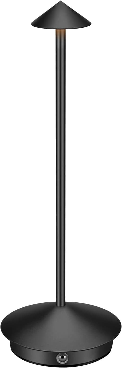 Bordlampe / Skrivebordslampe - Trådløs LED-lampe Gull