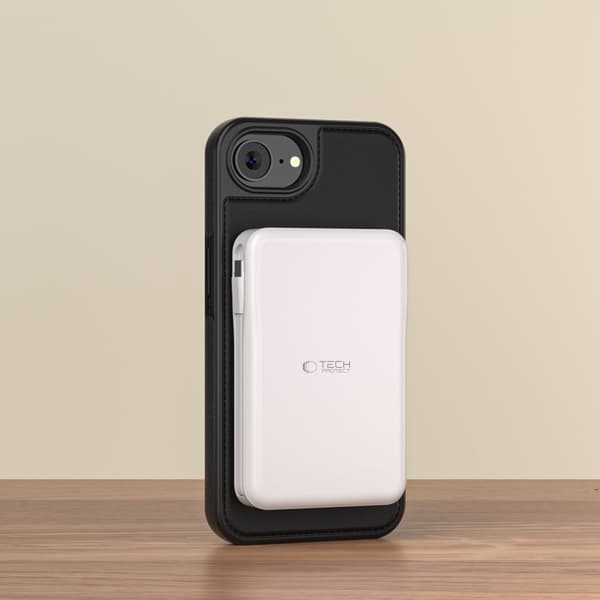 Tech-Protect iPhone 17e / 16e MagSafe 2i1 Magnet Etui/Cover Sort