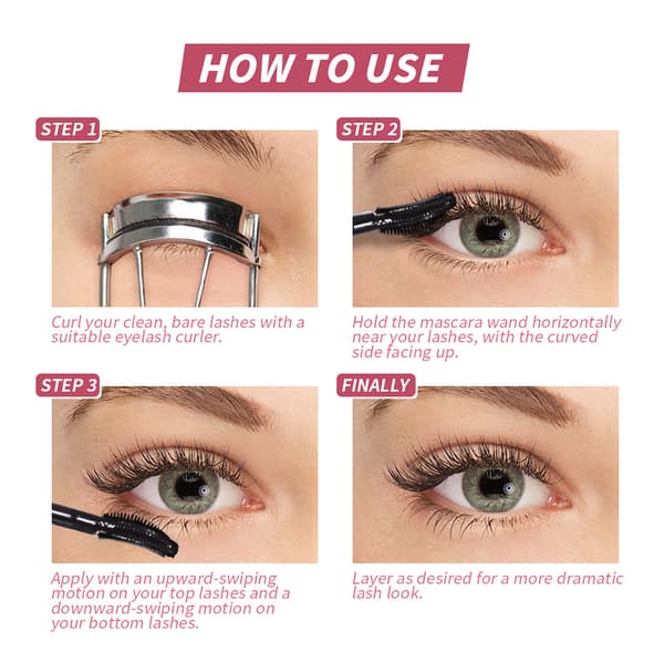 Den nye Lakerain Volumizing & Lengthening Mascara: Krøller naturlig, smittefri, multi-effekt mascara.