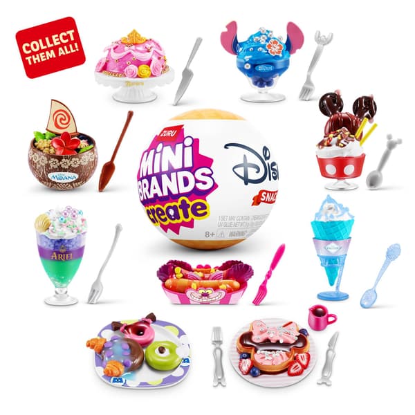 Zuru Mini Brands Create Disney Snacks Flerfarget