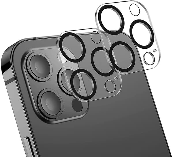 [2-pack] iPhone 15 Pro Linsskydd i Härdat Glas