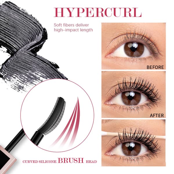 Den nye Lakerain Volumizing & Lengthening Mascara: Krøller naturlig, smittefri, multi-effekt mascara.