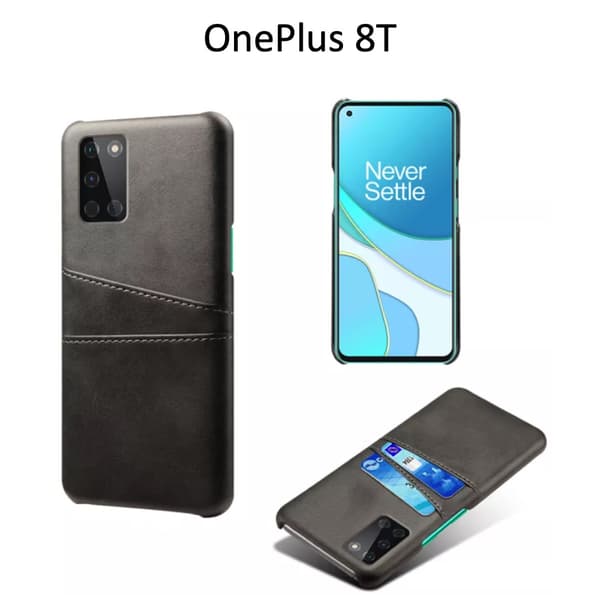 OnePlus 6/6T/7/7Pro/7T/7TPro/8/8T/8Pro etui kort etui sort - Sort OnePlus 8T