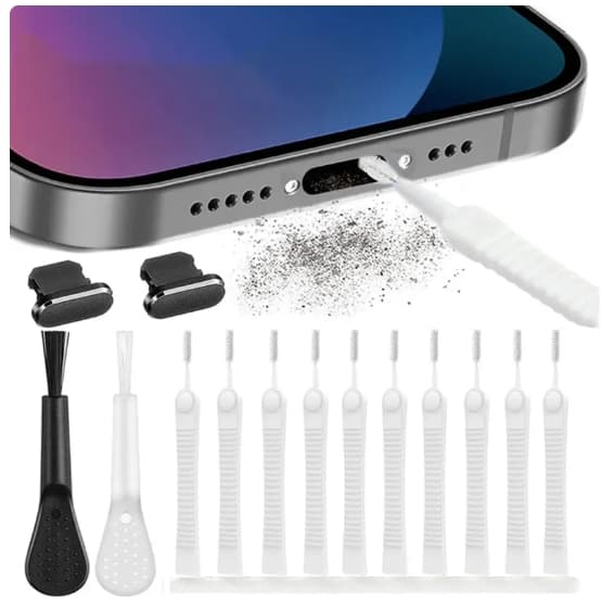 iPhone-latausportin pölysuojan puhdistussarja