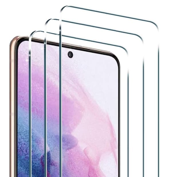 Samsung S21 Plus - 3-pack extra starkt skärmskydd i härdat glas