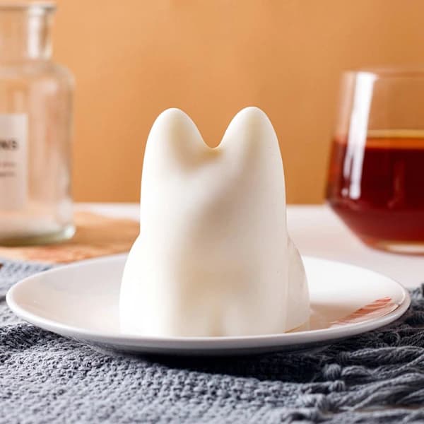 Pudding Katteform Silikone Til Fremstilling af Duftende Sojavoks Han Onesize