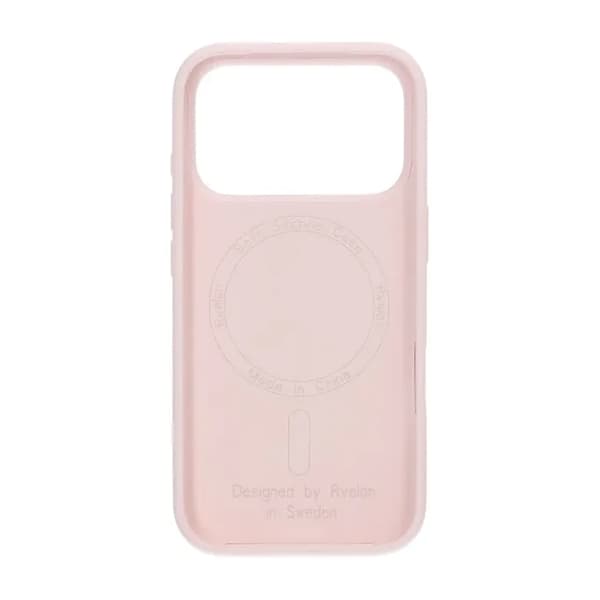 Rvelon Mobildeksel Silikon MagSafe til iPhone 17 Pro - Lys Rosa