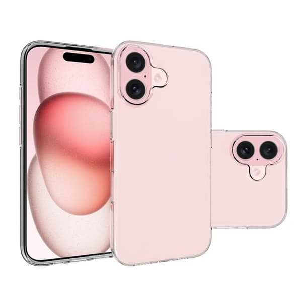 iPhone 17 Deksel TPU Gjennomsiktig