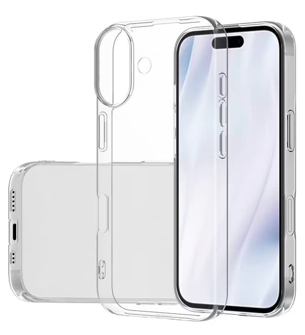 iPhone 17 Gjennomsiktig TPU-deksel