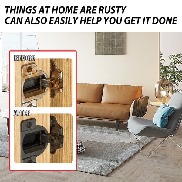 Rustfri primer for bil (svart) Rustbeskyttende og rustfjernende belegg for bildeler, primeromdannelsesmiddel