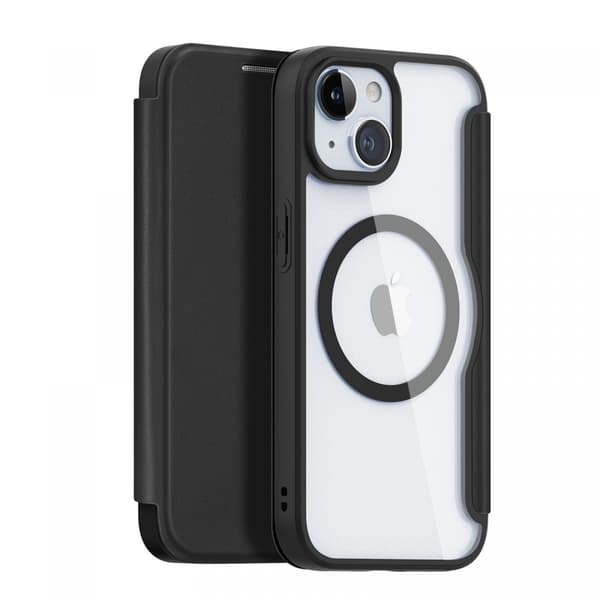 DUX DUCIS SKIN X-sarjan kotelo iPhone 15:lle, musta musta