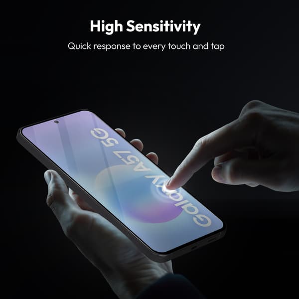 2-pack Samsung A57 Skärmskydd - Härdat Glas 9H - Superkvalitet 3D