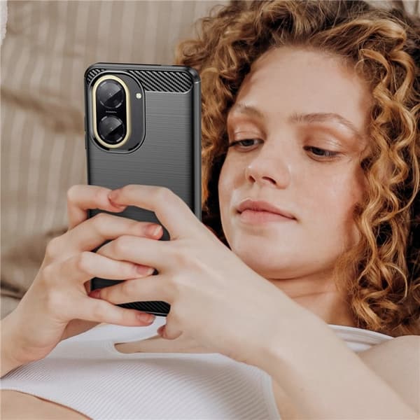 Xiaomi Redmi A5 4G Armor Carbon Cover - Flere farver Sort