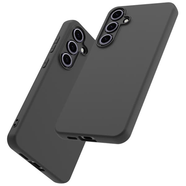 Til Samsung Galaxy S24 FE Shell TPU Telefoncover Sort
